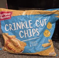 Farvet CRINKLE CHIPS CRISPY &FLUFFY 1.5kg