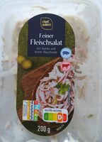 Feiner Fleischsalat mit Gurke und feiner Rauchnote