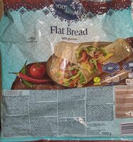 Flat Bread With Grains