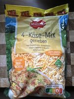 4-Käse-Mix gerieben