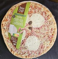 Pizza chèvre lardons