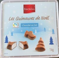 Guimauve De Noel chocolat au lait