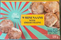 Minis naan with cheese filling