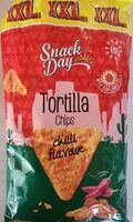 Snack day tortilla chips chili flavour