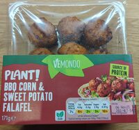 BBQ Corn Sweet Potato Falafel