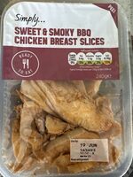 Simply Sweet & Smoky BBQ Chicken Breast Slices