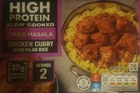 Tikka Masala Chicken Curry with Pilau Rice