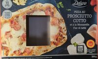 Pizza au prosciutto cotto