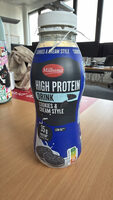 High protein drink cookies & cream style
