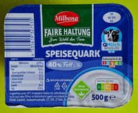 Speisequark 40%
