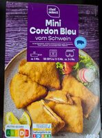 Mini Cordon bleu vom Schwein