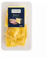 Ravioli alla carbonara