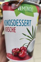 Kokosdessert Kirsche