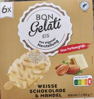 Eis Weisse Schokolade & Mandel
