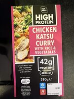 Chicken Katsu Curry with Rice & Vegetables