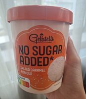 No sugar ice cream, Salted caramel