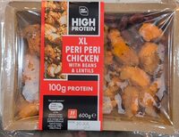 XL Peri Peri Chicken with Beans & Lentils