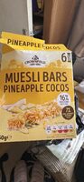 Muesli Bars Pineapple Cocos