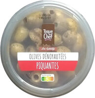 Olives dénoyautées piquantes