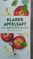Klarer Apfelsaft