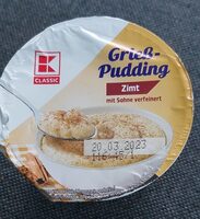 Grießpudding Zimt