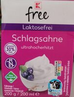 Schlagsahne, laktosefrei
