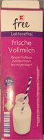 Laktosefreie frische Vollmilch 3,8%
