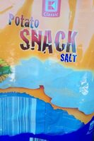 Potato snack salt