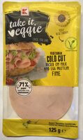 Vegetariánský nářez z mléčné a vaječné bílkoviny