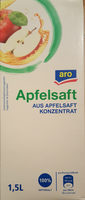 Apfelsaft aus Apfelsaftkonzentrat