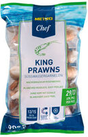 Krevety King Prawns blanšírované / nelúpané 13/15