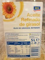 Aceite refinado de girasol