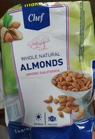 Almendras crudas con piel