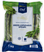Grüner Stangenspargel