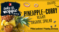 K-take it veggie Bio Brotaufstrich Ananas Curry