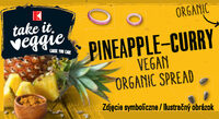 K-take it veggie Bio Brotaufstrich Ananas Curry