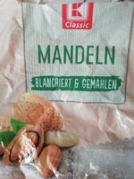 Mandeln, blanchiert