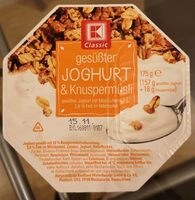 Joghurt knuspermusli
