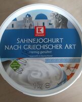 Sahnejoghurt nach griechischer Art