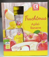 Fruchtmus Apfel-Banane