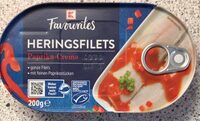 Heringsfilets Paprika Creme
