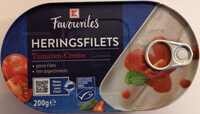 Heringsfilets Tomaten-Creme
