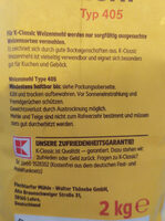 Weizenmehl Typ 405