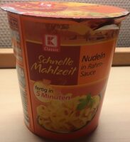 Nudeln in Rahmsauce