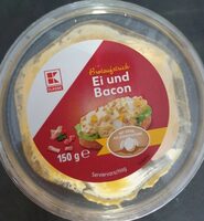 Brotaufstrich Ei und Bacon