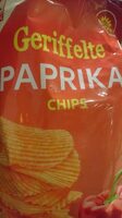Geriffelte Paprika Chips