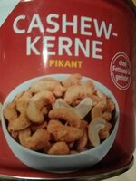 Cashew-Kerne pikant