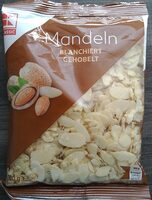 Mandeln Blanchiert gehobelt