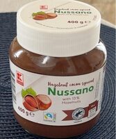 Hazelnut cocoa spread Nussano