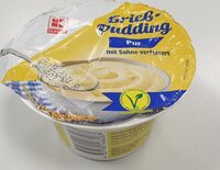 Grieß Pudding